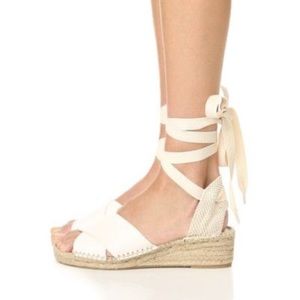 Soludos crisscross Demi wedge sandals